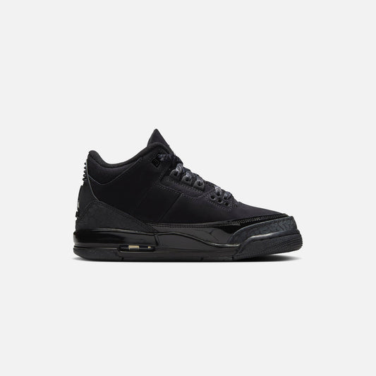 Jordan GS Air Jordan 3 Retro - Black / Dark Charcoal / Black | Kith