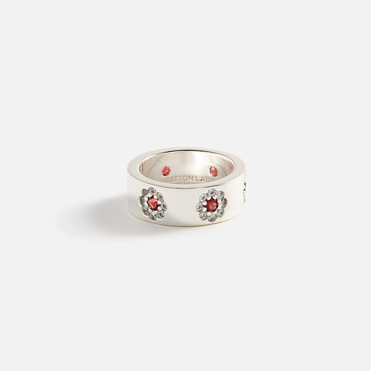 Hatton Labs Daisy Ring - White / Red | Kith