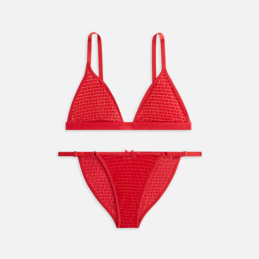 Kith Women Bra & Cheeky Set - Cherry Bomb | Kith