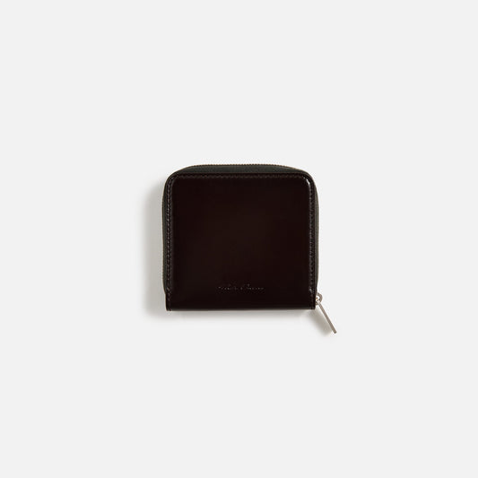 Rick Owens Zipped Wallet - Mahogany | Kith