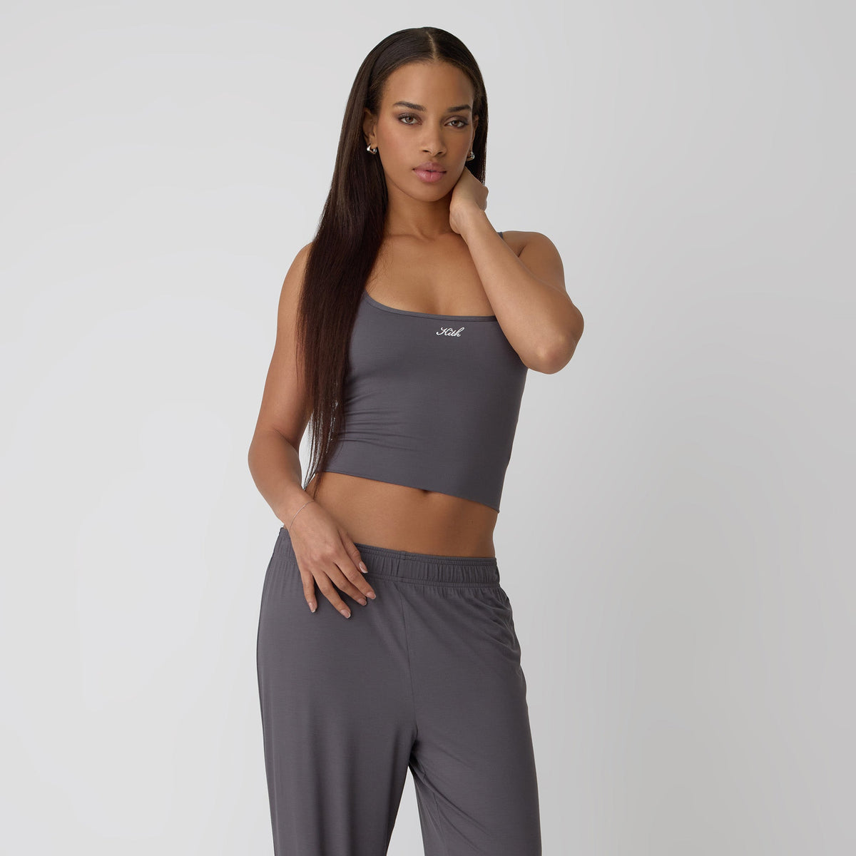 Kith Women Modal Cami - Hematite | Kith
