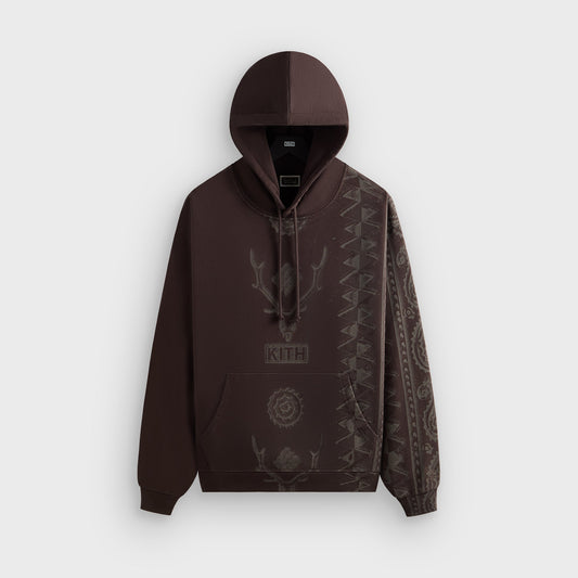Kith & South2 West8 for Columbia Paisley Nelson Hoodie - Kindling | Kith