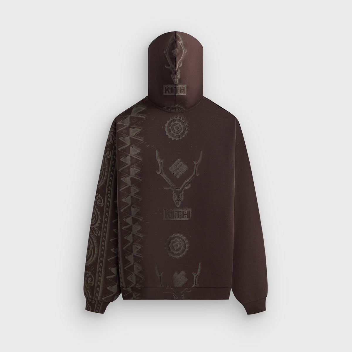 Kith & South2 West8 for Columbia Paisley Nelson Hoodie - Kindling | Kith