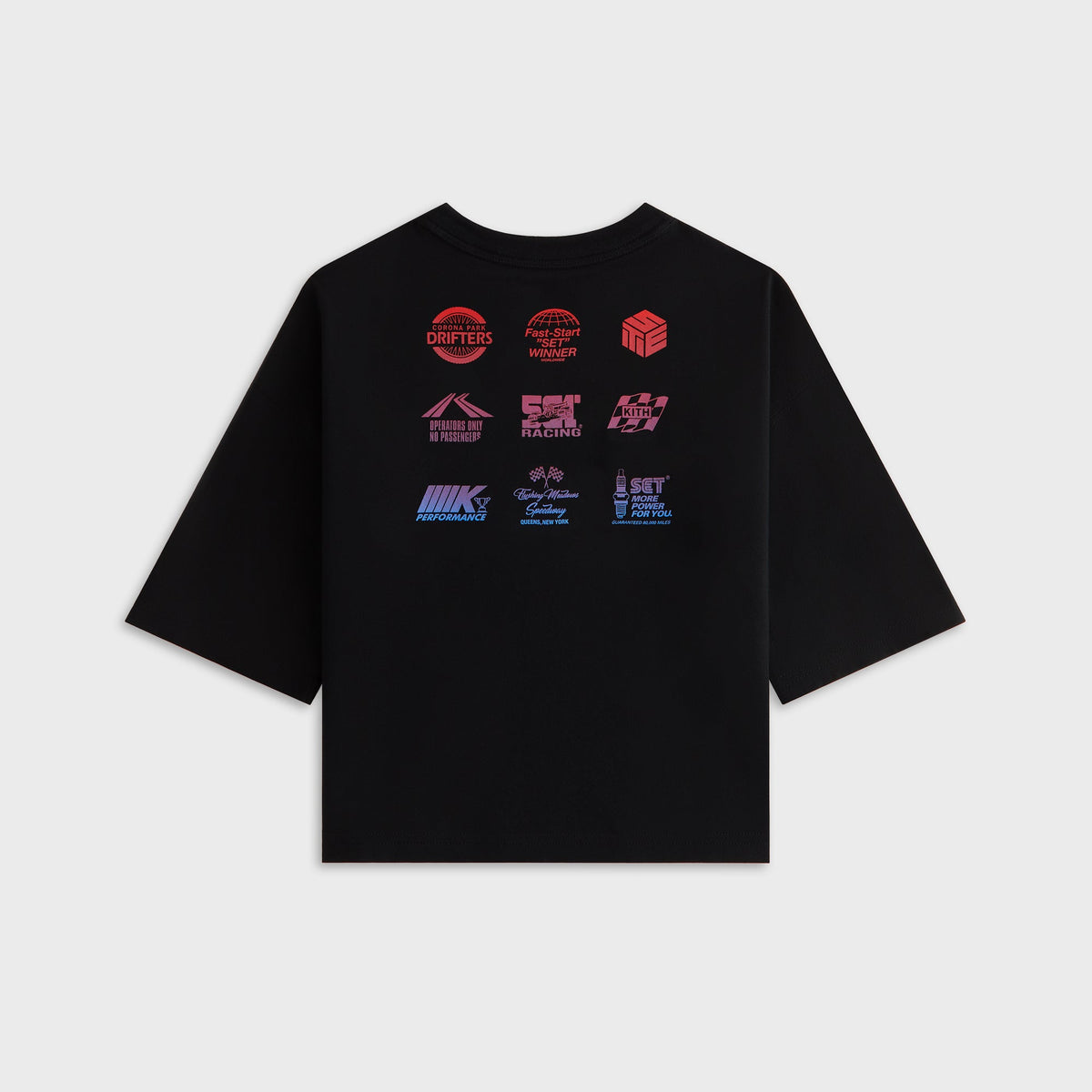 Kith Kids Speed Logo Leonard Tee - Black | Kith