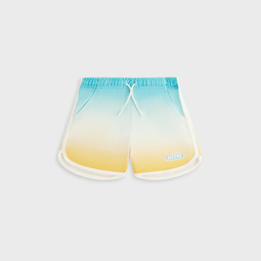 Kith Kids Gradient Soccer Jordan Short - Dusty Aqua | Kith