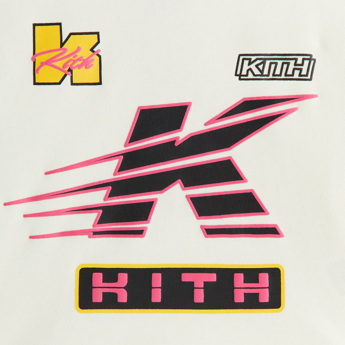 Kith Kids Speed Cropped Jasper Tee - Sandrift | Kith
