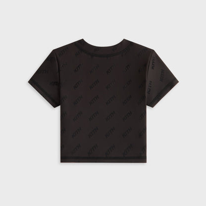 Kith Kids Monogram Active Mulberry Tee - Black | Kith