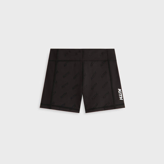 Kith Kids Monogram Active Biker Short - Black | Kith