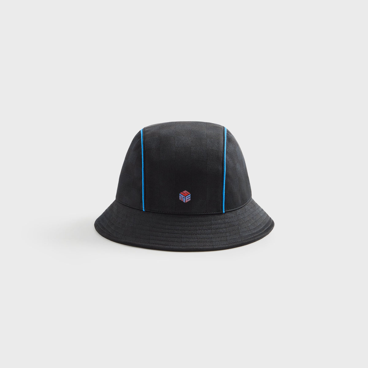 Kith Kids Soccer Checkered Bucket Hat - Black | Kith