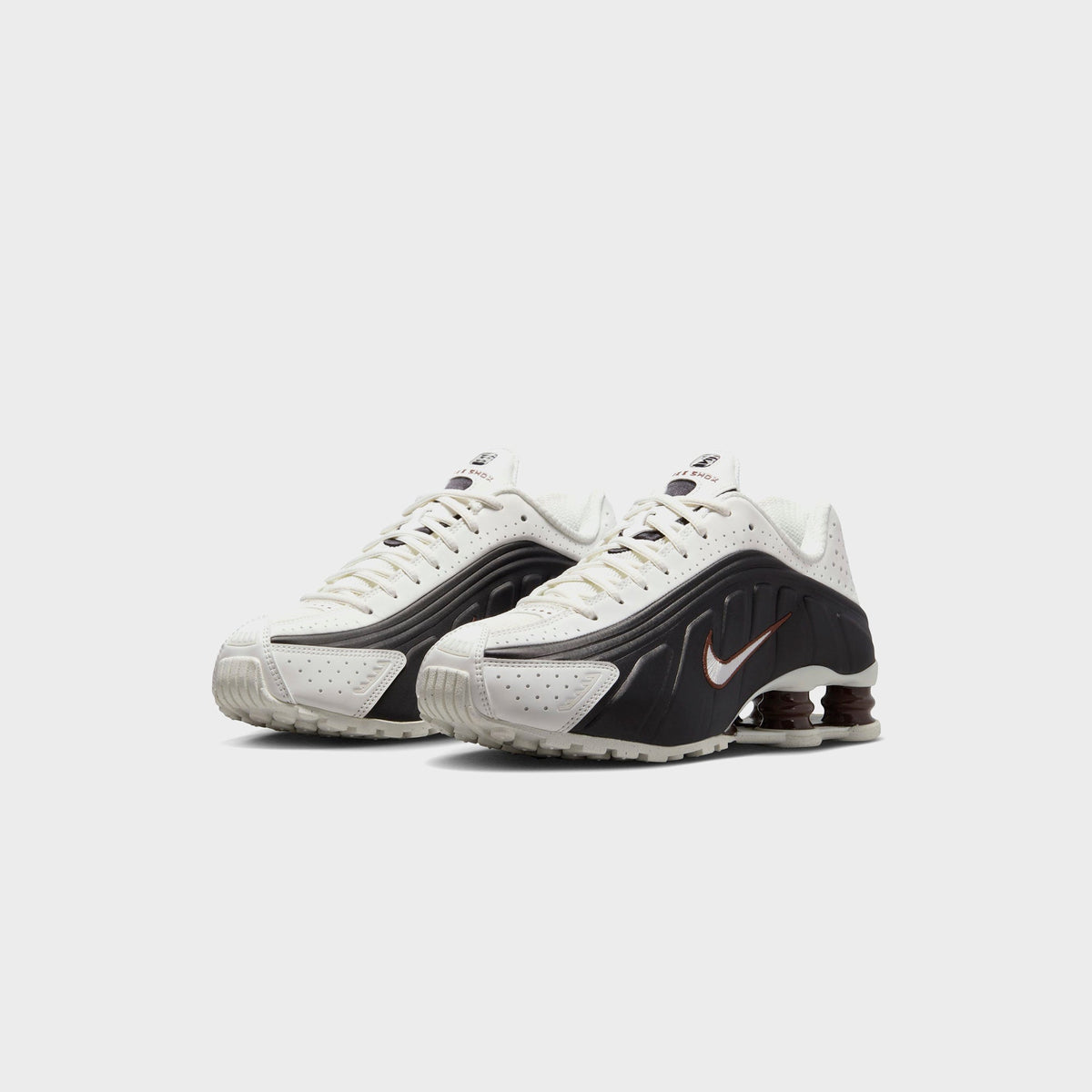 Nike WMNS Shox R4 - Sail / Black / Fauna Brown / Sail | Kith