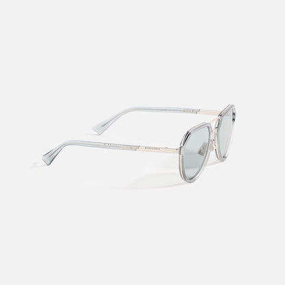 Bottega Veneta Aviator Frames - Denim Blue | Kith