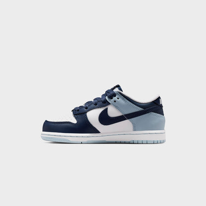 Nike PS Dunk Low - White / Midnight Navy / Lt Armor | Kith