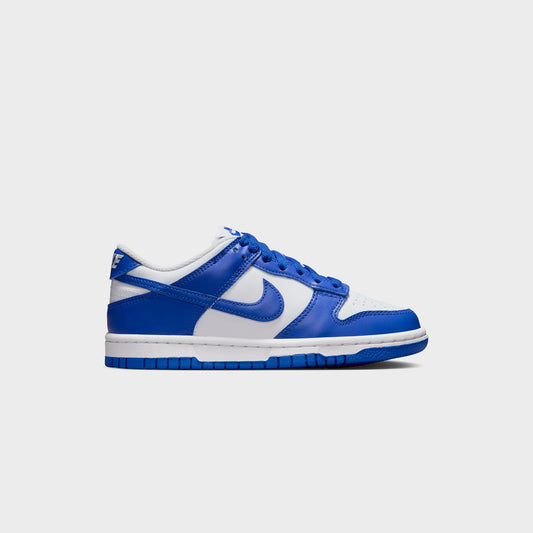 Nike GS Dunk Low - White / Hyper Royal | Kith