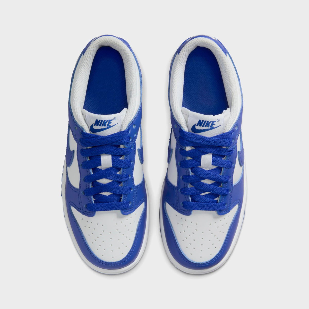 Nike GS Dunk Low - White / Hyper Royal | Kith