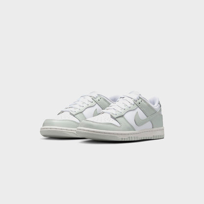 Nike GS Dunk Low - White / Light Silver / Photon Dust | Kith