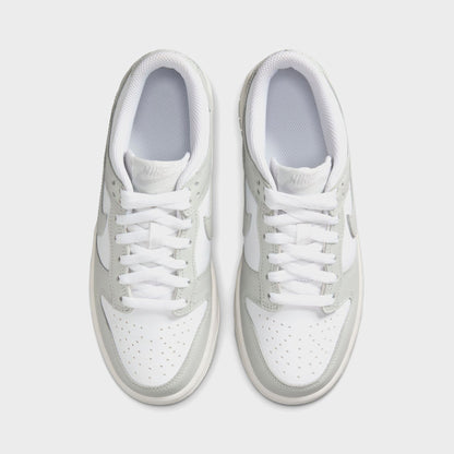 Nike GS Dunk Low - White / Light Silver / Photon Dust | Kith