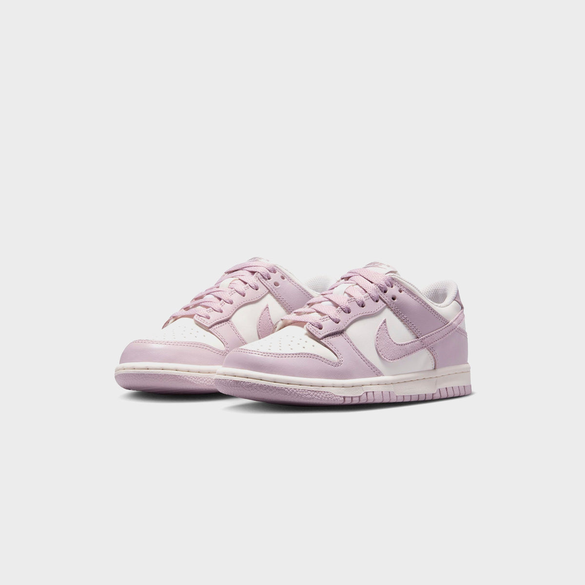 Nike GS Dunk Low - Sail / Enigma Stone / Particle Rose | Kith