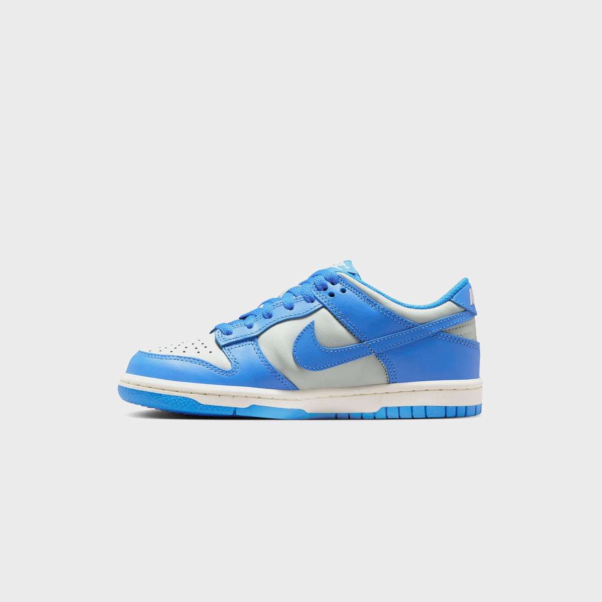 Nike GS Dunk Low - Light Silver / Light Photo Blue / Sail | Kith