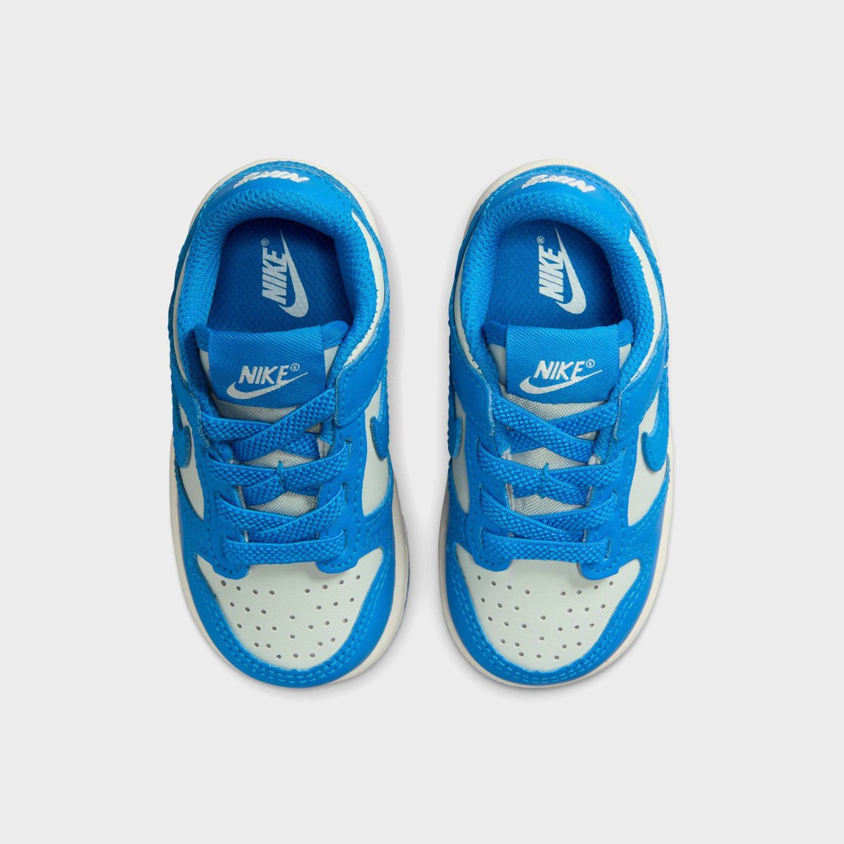 Nike TD Dunk Low - Light Silver / Sail / Light Photo Blue | Kith