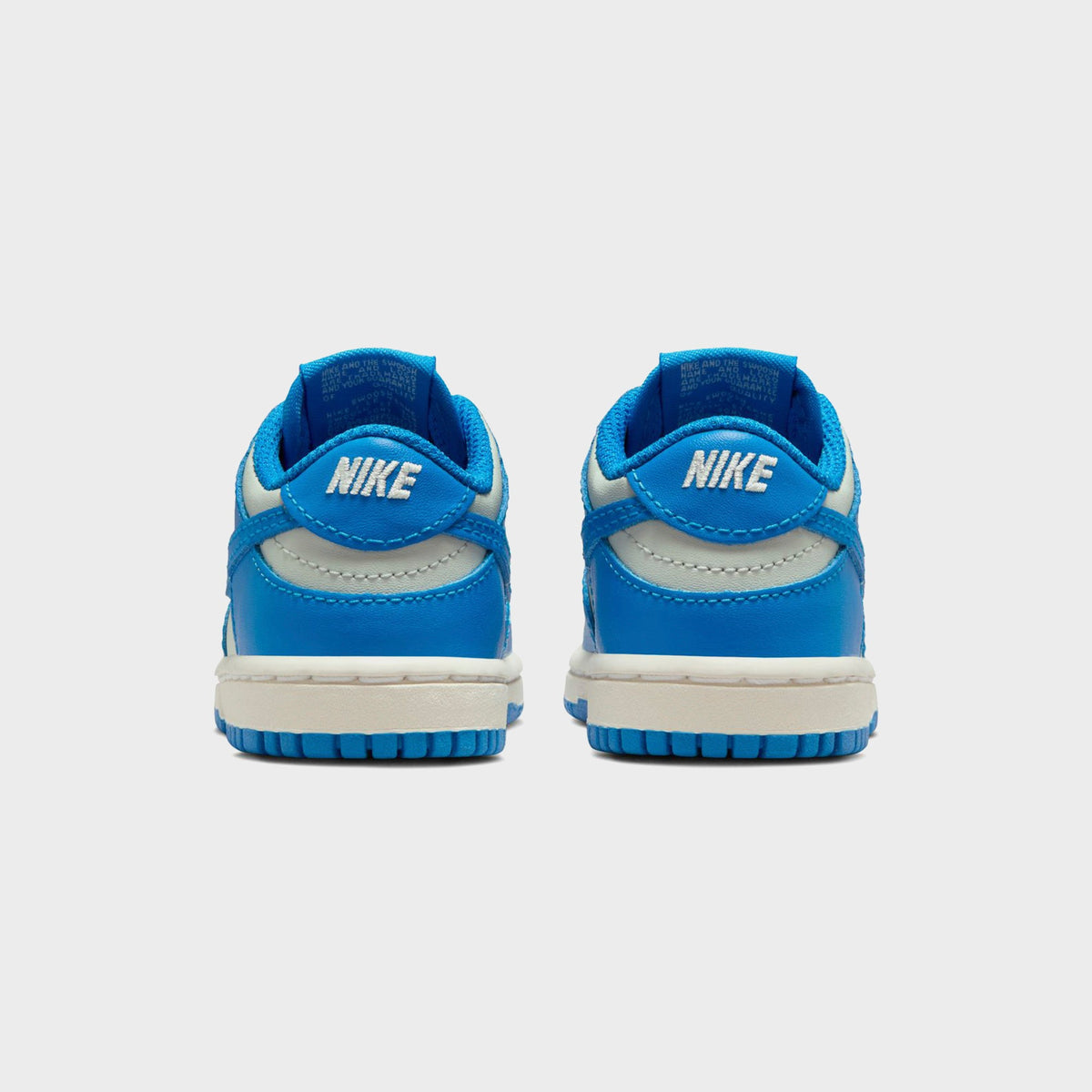 Nike TD Dunk Low - Light Silver / Sail / Light Photo Blue | Kith