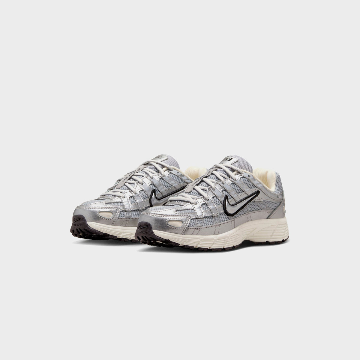 Nike P-6000 - Metallic Silver / Black / Pale Ivory | Kith