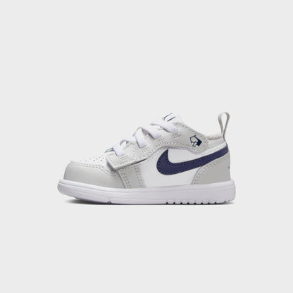 Nike TD Jordan 1 Low Alt - White / Neutral Grey / Gum Medium Brown / M | Kith