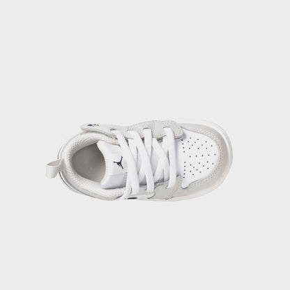Nike TD Jordan 1 Low Alt - White / Neutral Grey / Gum Medium Brown / M | Kith