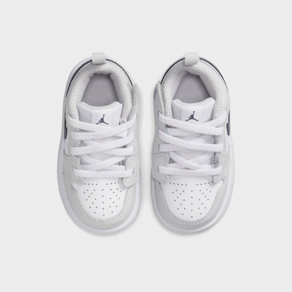 Nike TD Jordan 1 Low Alt - White / Neutral Grey / Gum Medium Brown / M | Kith