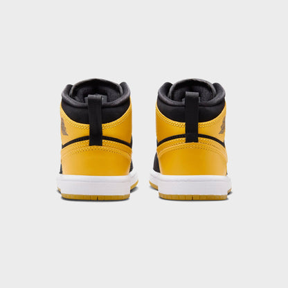 Nike Air Jordan 1 Mid Se - Black / White / Varsity Maize | Kith