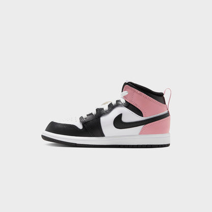 Nike PS Air Jordan 1 Mid - White / Black / Rust Pink | Kith