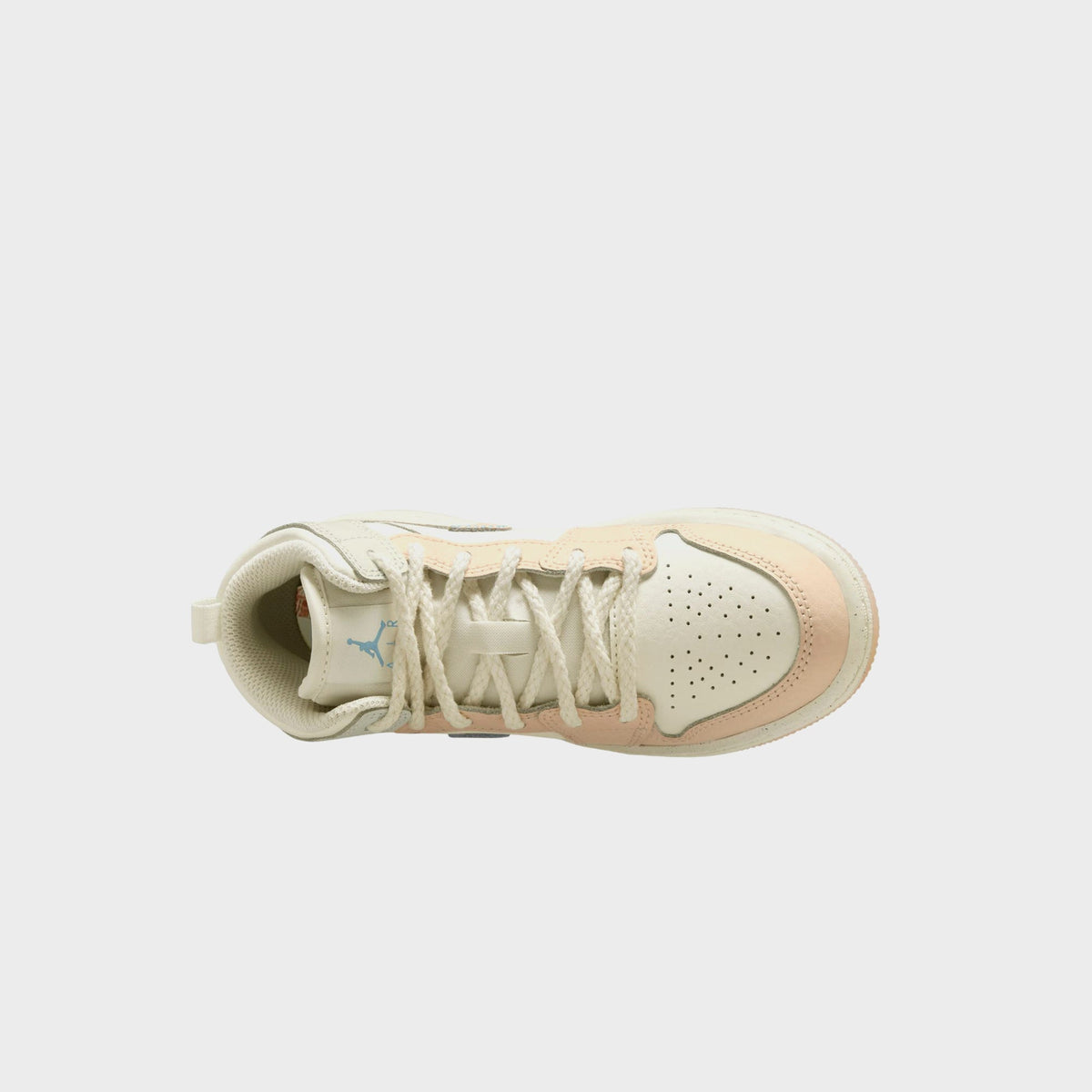Nike PS Jordan 1 Mid - Sail / Sea Glass / Glacier Blue / Guava Ice | Kith