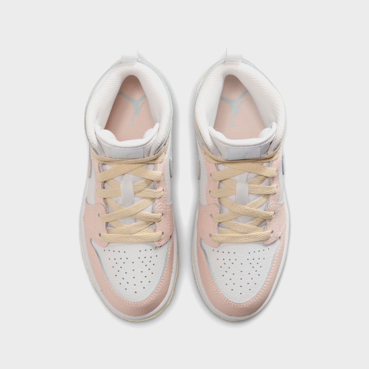 Nike PS Jordan 1 Mid - Sail / Sea Glass / Glacier Blue / Guava Ice | Kith
