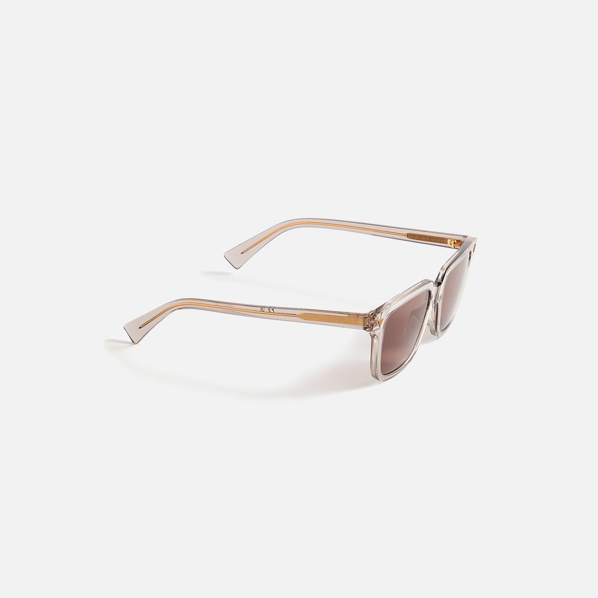 Bottega Veneta Rectangular Frames - Grey | Kith