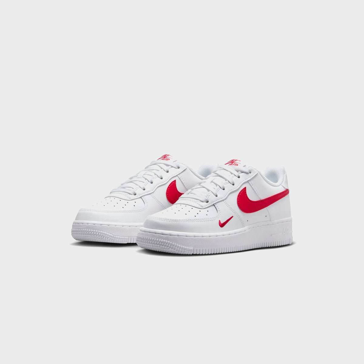 Nike GS Air Force 1 LV8 - White / University Red | Kith