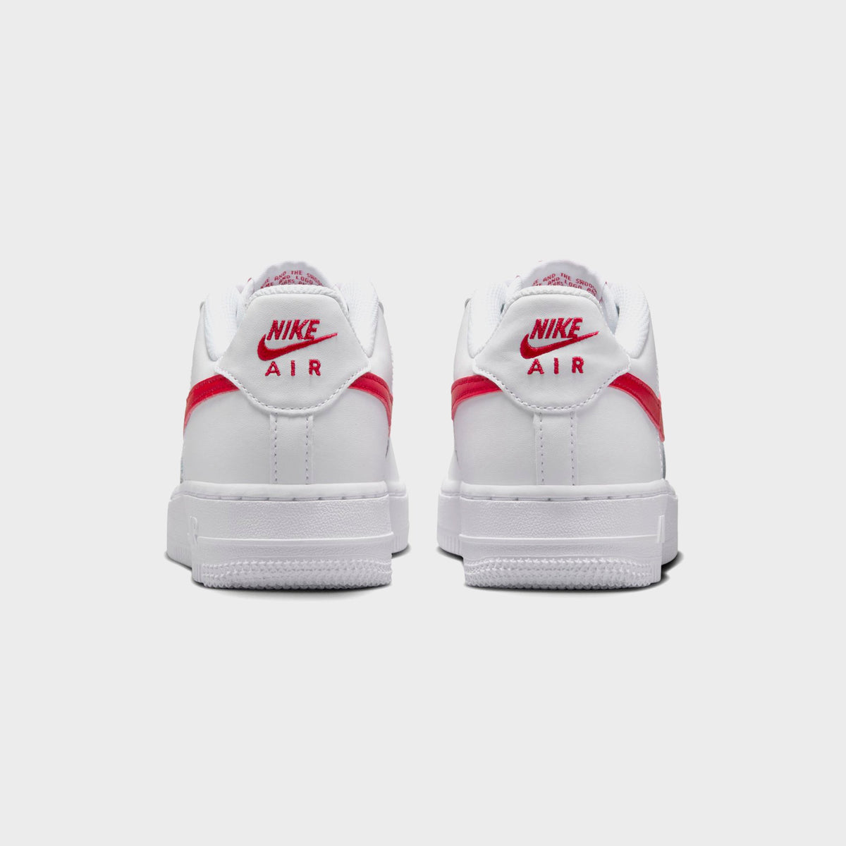 Nike GS Air Force 1 LV8 - White / University Red | Kith