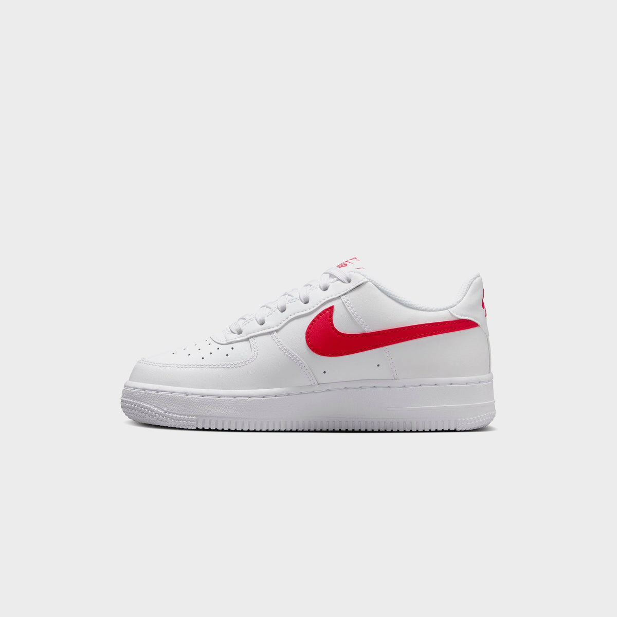 Nike GS Air Force 1 LV8 - White / University Red | Kith