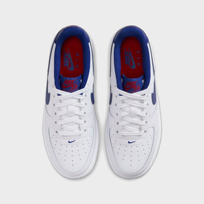 Nike GS Air Force 1 - White / University Red / Deep Royal Blue | Kith