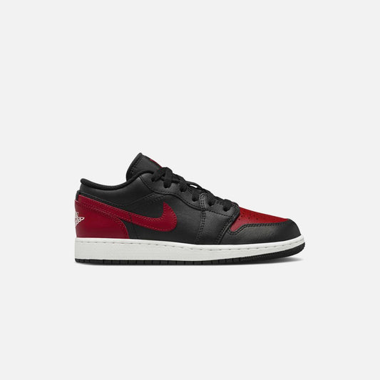 Jordan GS Air Jordan 1 Low - Black / Varsity Red / Summit White | Kith