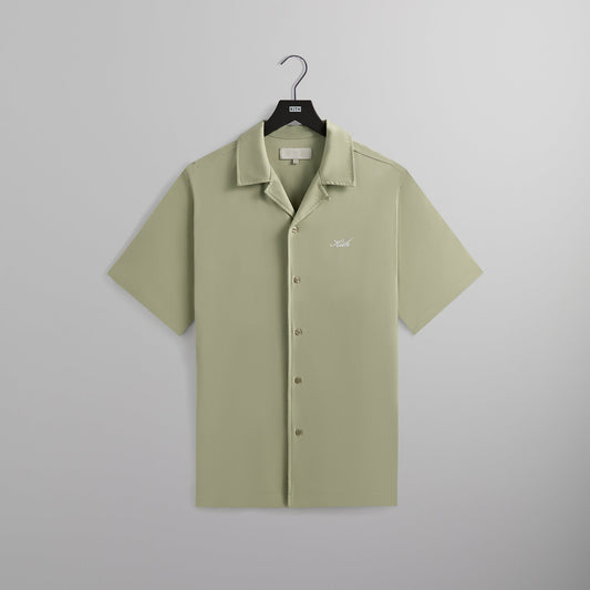 Kith Silk Cotton Short Sleeve Thompson Camp Collar Shirt - Region | Kith