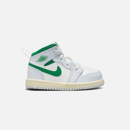 Jordan TD Air Jordan 1 Mid - Summit White / Pure Platinum / Sail / Pin | Kith