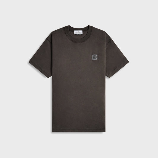 Stone Island Garment Dyed Tee - Charcoal | Kith