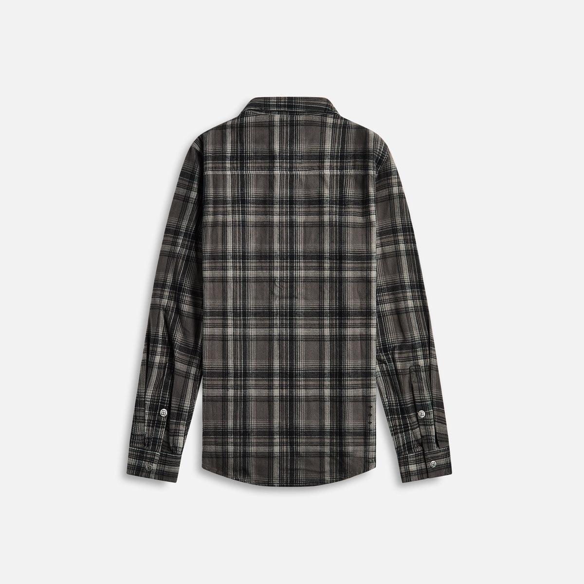 Ksubi Snakebite Shirt - Check Charcoal | Kith
