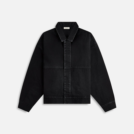 Fear of God Denim Trucker Jacket - Black | Kith