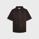Deep Brown Super Mall Piquet