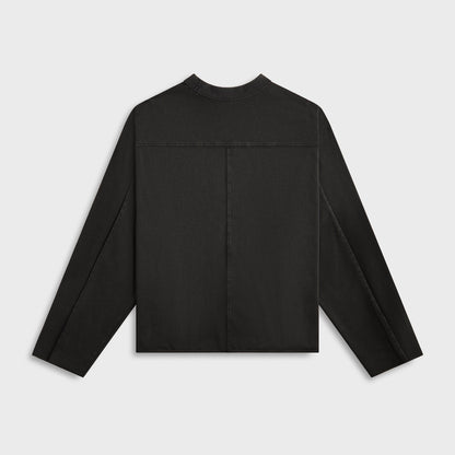 Entire Studios Heavy Long Sleeve Tee - Washed Black | Kith