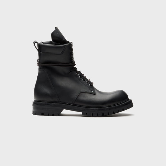 Rick Owens Army Low Boot Scarpe - Pelle Black | Kith