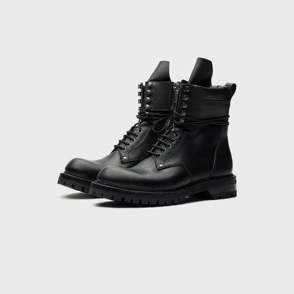 Rick Owens Army Low Boot Scarpe - Pelle Black | Kith
