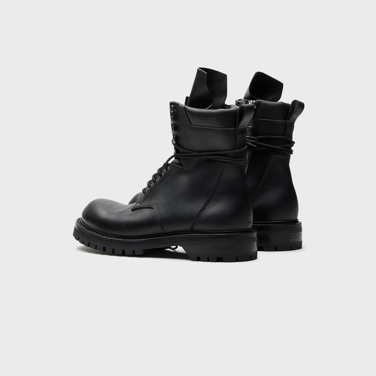 Rick Owens Army Low Boot Scarpe - Pelle Black | Kith