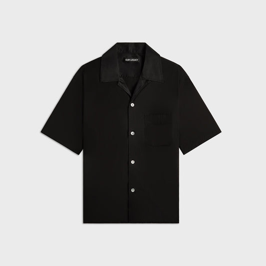 Our Legacy Heusen Shirt - Black All Day Poplin | Kith