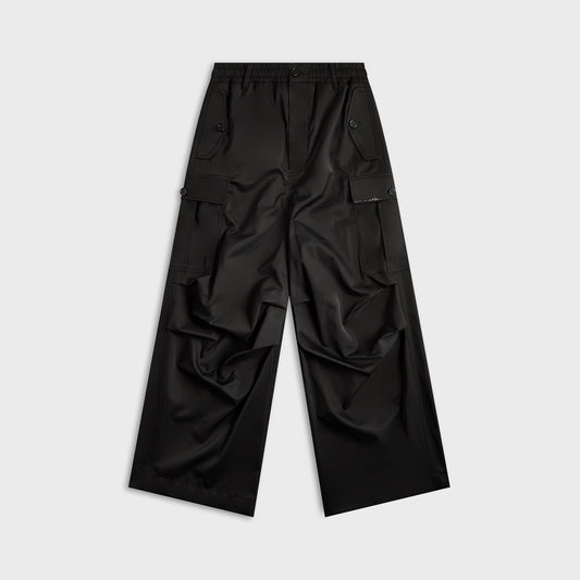 Marni Drawstring Cargo Workwear Gabardine Pant - Black | Kith